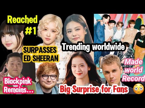 Blackpink is the fastest to…..| Jennie Zen | Rosé APT | Lisa Born Again | Jisoo Amortage | Kpop News