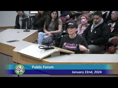 January 22nd, 2024 Spokane City Council Legislative Session