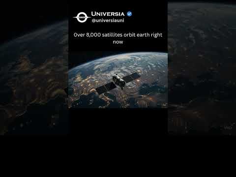 More Than 8,000 Satellites Are Orbiting Earth Right Now! 🌍🛰️