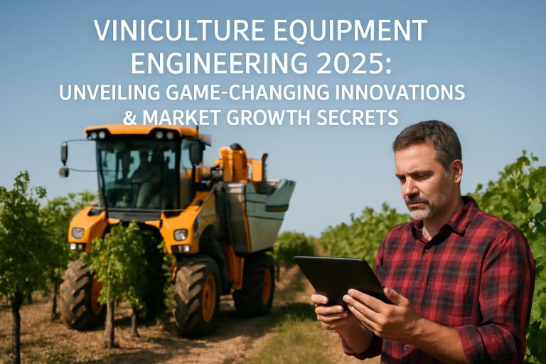 Inženjering opreme za vinogradarstvo 2025: Otkrijte inovacije koje mijenjaju igru i tajne rasta tržišta